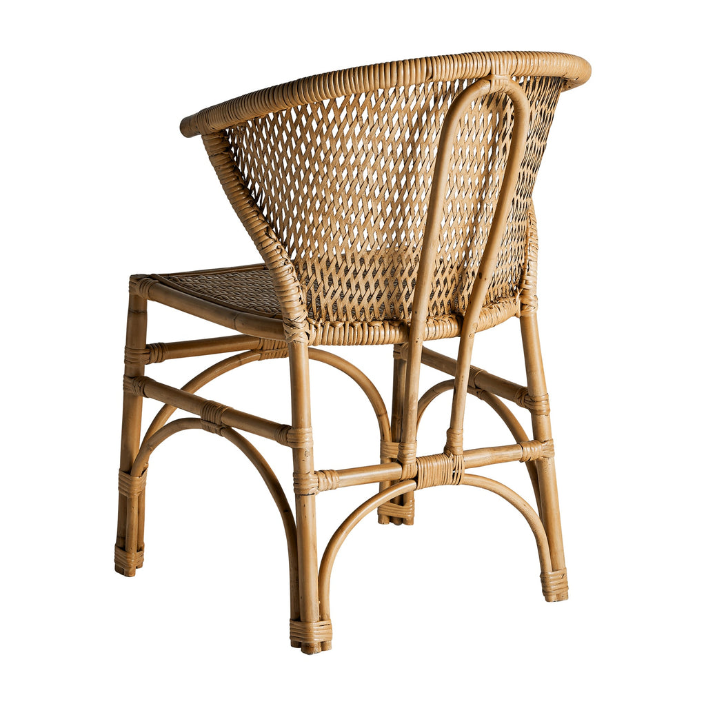 Contemporary Rattan-Stuhl: Natürliche Kunst trifft modernes Design - Maison Oudh