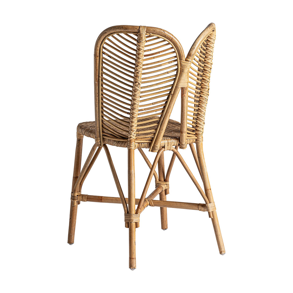 Stuhl aus Rattan im Contemporary Stil - Maison Oudh