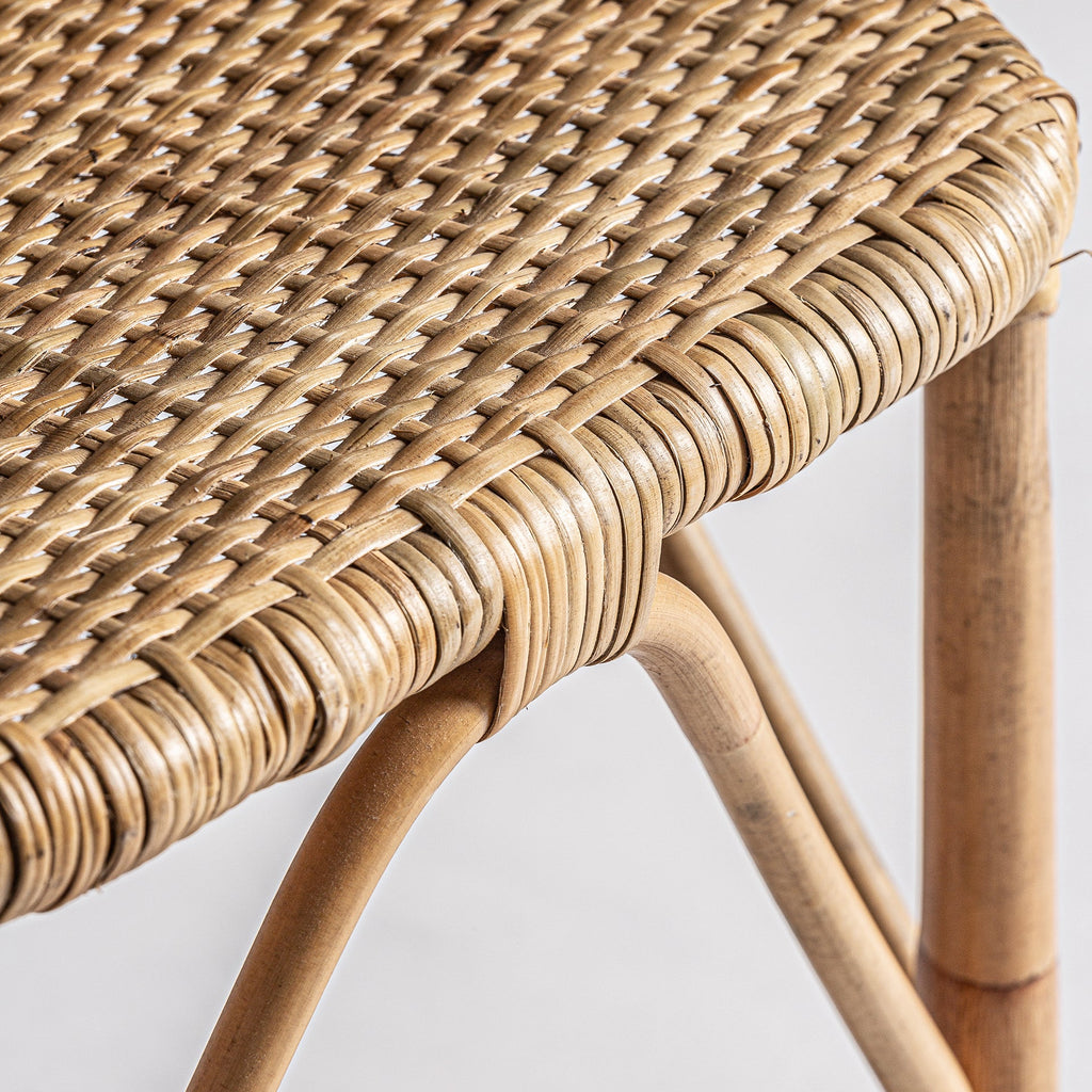 Stuhl aus Rattan im Contemporary Stil - Maison Oudh